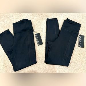 NWT Zobha Leggings 2 Pairs
